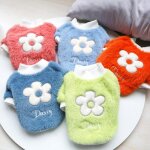 Veste polaire pour animaux de compagnie, manteau imprim� mignon, petit, moyen chien, chat, sweat - shirt, ...