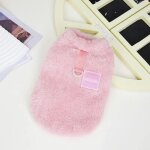 Vêtements doux et chauds pour animaux de compagnie, veste perforée, pull d'hiver, sourire, petits et ... Vêtements doux et chauds pour animaux de compagnie, veste perforée, pull d'hiver, sourire, petits et ...
