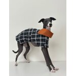 Vtements a rayures noires et blanches pour animaux de compagnie, chemise pour chien, lvrier italien, ...