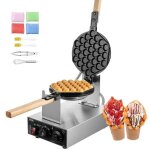 Vevor gaufrier commercial 1400 w, appareil a gaufre a bulles, en acier inoxydable, antiadhesif, rotatif ... Vevor gaufrier commercial 1400 w, appareil a gaufre a bulles, en acier inoxydable, antiadhesif, rotatif ...