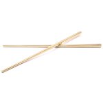 Vhbw 1 paire de baguettes - chopsticks en acier inoxydable, or Vhbw 1 paire de baguettes - chopsticks en acier inoxydable, or