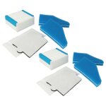 Vhbw lot de 10 filtres compatible avec thomas perfect air animal pure, perfect air allergy pure aspirateur ...