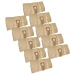 Vhbw 100x sacs compatible avec bosch bms 2100 - 2299 amphibixx aspirateur - volume de 20 l 45cm x 20cm ...