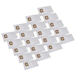 Vhbw 100x sacs compatible avec flex vce - 35l, vc - 35l, s36, s36m aspirateur - 34cm x 30cm blanc