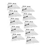 Vhbw 100x sacs compatible avec spit ac1600 (25 liter), ac 1625 aspirateur - microfibres non tisses, ...