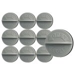 Vhbw 10x capuchon  visser pour filtre  cartouche compatible avec stanley sxvc20xte, sxvc20pte, sxvc220pe, ...