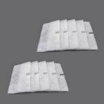 Vhbw 10x filtre anti - poussire pour ventilateur, diffuseur d'air mural extrieur comme lunos 9 / fald ...