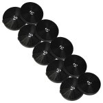 Vhbw 10x filtres � charbon actif compatible avec cata art28376, art28411 hotte aspirante - 17, 5 cm