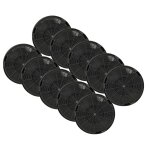Vhbw 10x filtres � charbon actif compatible avec franke 110. 0250. 340, 110. 0250. 356, 110. 0250. 351, ...