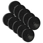 Vhbw 10x filtres � charbon actif compatible avec gorenje dhl565 - azd 1925, dhi44. 1 - azd 1925, dhi61 ...