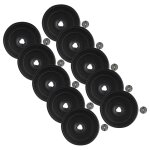 Vhbw 10x filtres � charbon actif compatible avec zanussi zh5220, zh5612nx, zh5612w, zh5612b, zh5612n, ...