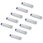 Vhbw 10x filtre � eau remplacement pour delonghi 5513292811, 8004399327252 pour machine � caf� automatique, ...