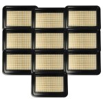 Vhbw 10x filtre pliss� plat f7 compatible avec milwaukee as 30 mac, as 42 mac, as 30 lac aspirateur