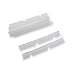 Vhbw 10x languettes en caoutchouc compatible avec neato xv - 21, xv - 25 aspirateur - robot - lot de ...