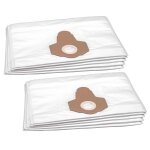 Vhbw 10x sacs compatible avec bestron dwd 1450 s / dwd1450s aspirateur - microfibres non tiss�es, 45cm ...