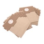 Vhbw 10x sacs compatible avec bluesky atb 14r aspirateur - 26cm x 21cm marron