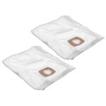 Vhbw 10x sacs compatible avec bob home 2567 aspirateur - microfibres non tisses, 24, 9cm x 21, 9cm, ...