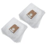 Vhbw 10x sacs compatible avec hoover fv70 fv04011, fv70 fv05011, freespace evo, fv70 fv06011 aspirateur ...