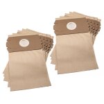 Vhbw 10x sacs compatible avec ideline mistral automatic electronic 1250, 1250 aspirateur - papier, 31, ...