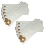 Vhbw 10x sacs compatible avec k�rcher tbs 35 e, tbs 42 e, tbs 45, tbv 35 aspirateur - microfibres non ...