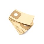 Vhbw 10x sacs compatible avec morgans cyclone 13508 aspirateur - papier, 27, 5cm x 16cm, couleur sable ...