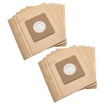 Vhbw 10x sacs compatible avec moulinex accessimo, compacteo, mini space aspirateur - papier, 17, 7cm ...