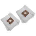 Vhbw 10x sacs compatible avec nilfisk bravo, coup neo, go, one aspirateur - microfibres non tisses, ...