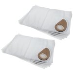 Vhbw 10x sacs compatible avec nilfisk buddy ii 12, 18, 18 inox, 18 l, 18 t, 18 t inox aspirateur - microfibres ...