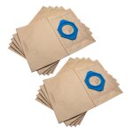 Vhbw 10x sacs compatible avec nilfisk ga 70, 545 hs, ga 71, gd 90 aspirateur - papier, 31, 3cm x 23, ...