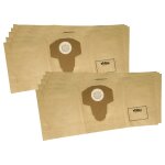 Vhbw 10x sacs compatible avec parkside pnts 1300 d3, pnts 1300 c3, pnts 1300 e4 aspirateur - papier, ...