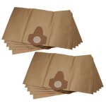 Vhbw 10x sacs compatible avec parkside pnts 1400 b1 ian 74286, pnts 1400 c1 ian 89964 aspirateur - papier, ...