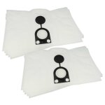 Vhbw 10x sacs compatible avec starmix as 1020 ph, as 1020 p aspirateur - microfibre non tiss�e, volume ...