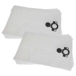 Vhbw 10x sacs compatible avec stihl se 133 me aspirateur - microfibre non tiss�e, 52, 5cm x 39cm blanc ...