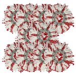 Vhbw 10x serpillres compatible avec leifheit clean twist mop ergo, combi mop balai nettoyant - tte ...