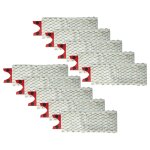 Vhbw 10x serpillres compatible avec vileda 1 - 2 spray balai nettoyant - tte de rechange, microfibre, ...