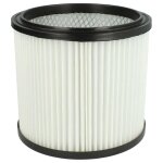 Vhbw 1x filtre pliss� compatible avec einhell as 1100, as 1250 n, as 1400, b - nt 1250, duo 1100, duo ...