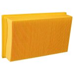 Vhbw 1x filtre pliss plat compatible avec krcher nt 361 eco / te / m, nt 35 / 1 tact / te / m aspirateur ...