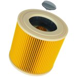 Vhbw 1x filtre pliss remplacement pour stanley 41864 - a pour aspirateur - jaune