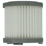 Vhbw filtre remplacement pour fakir 2972085 pour aspirateur - filtre hepa blanc / gris