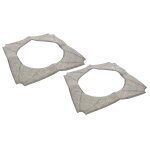 Vhbw lot de 2 lingettes compatible avec ecovacs winbot w - 950, w950 nettoyeur de fentres - lingette ...