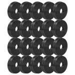 Vhbw 20x filtres � charbon actif compatible avec candy cce161w07 36900851 hotte aspirante - 10, 5 cm