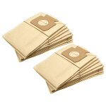 Vhbw 20x sacs compatible avec miele s133, s134, s135, s136, s137, s138 aspirateur - papier, typ b, 22cm ...