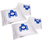 Vhbw 20x sacs compatible avec miele soft blue 700, soft green 700 aspirateur - microfibres non tiss�es, ...