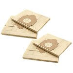 Vhbw 20x sacs compatible avec moulinex power clean 1350 electronic aspirateur - papier, 22, 5cm x 20, ...