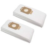 Vhbw 20x sacs compatible avec nilfisk extreme x300 / c, extreme x300 total, gm1200e, gm200, gm200a, gm200e ...