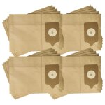 Vhbw 20x sacs compatible avec numatic nvh 200, nvp 180, nvp 200, nvp 200 - a, nvq 200 aspirateur - papier, ...