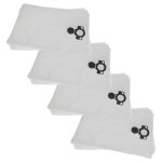 Vhbw 20x sacs compatible avec stihl se 133 me aspirateur - 52, 5cm x 39cm blanc