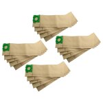 Vhbw 20x sacs remplacement pour sebo 6629er, 6629, 6629 am pour aspirateur - papier, 41, 1cm x 13, 2cm ...