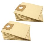 Vhbw 20x sacs compatible avec rowenta ro 1300 - 1399 - gimini aspirateur - papier, 23cm x 18cm, couleur ...