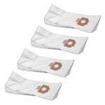 Vhbw 20x sacs compatible avec stihl se 120 aspirateur - microfibres non tiss�es, blanc